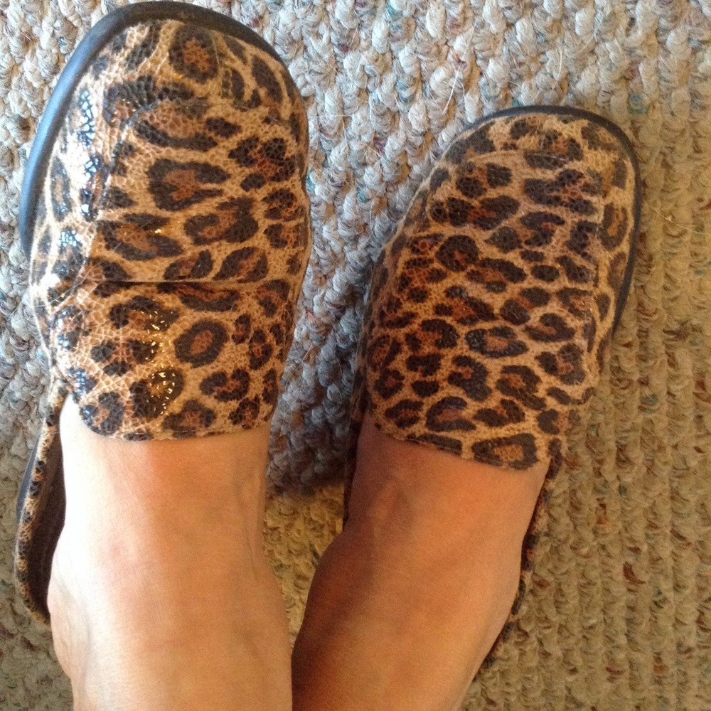 Aerosoles Leopard Slip-on Loafers🌰🌰🌰